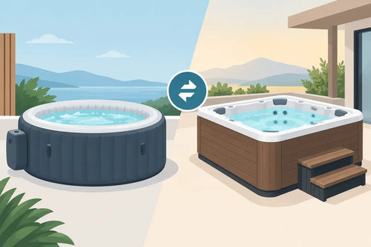 Inflatable Hot Tub Versus Hard Shell: Which Fits?