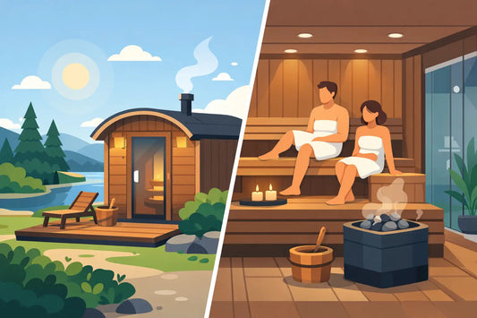 Outdoor Sauna Versus Indoor Sauna Compared