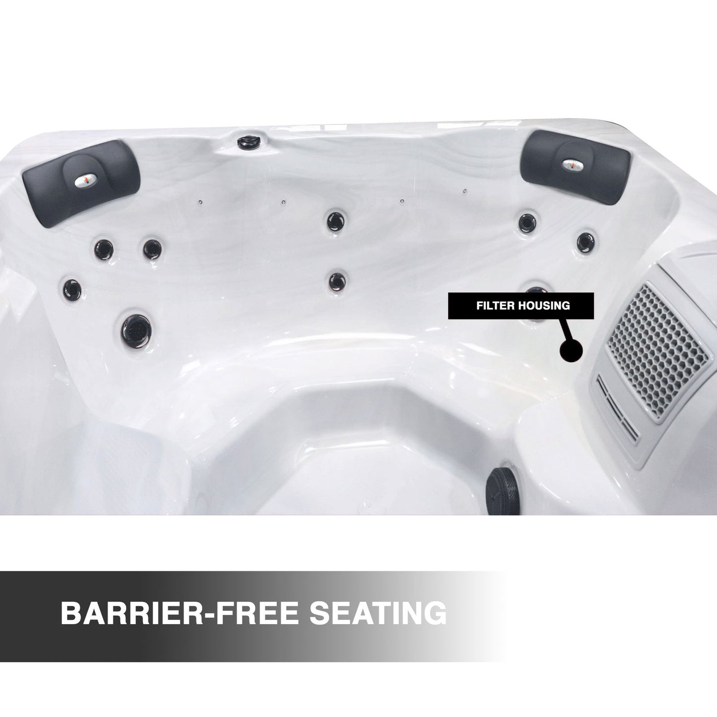 Liberty Spas LYS 4500 - Plug & Play 5 Person Spa