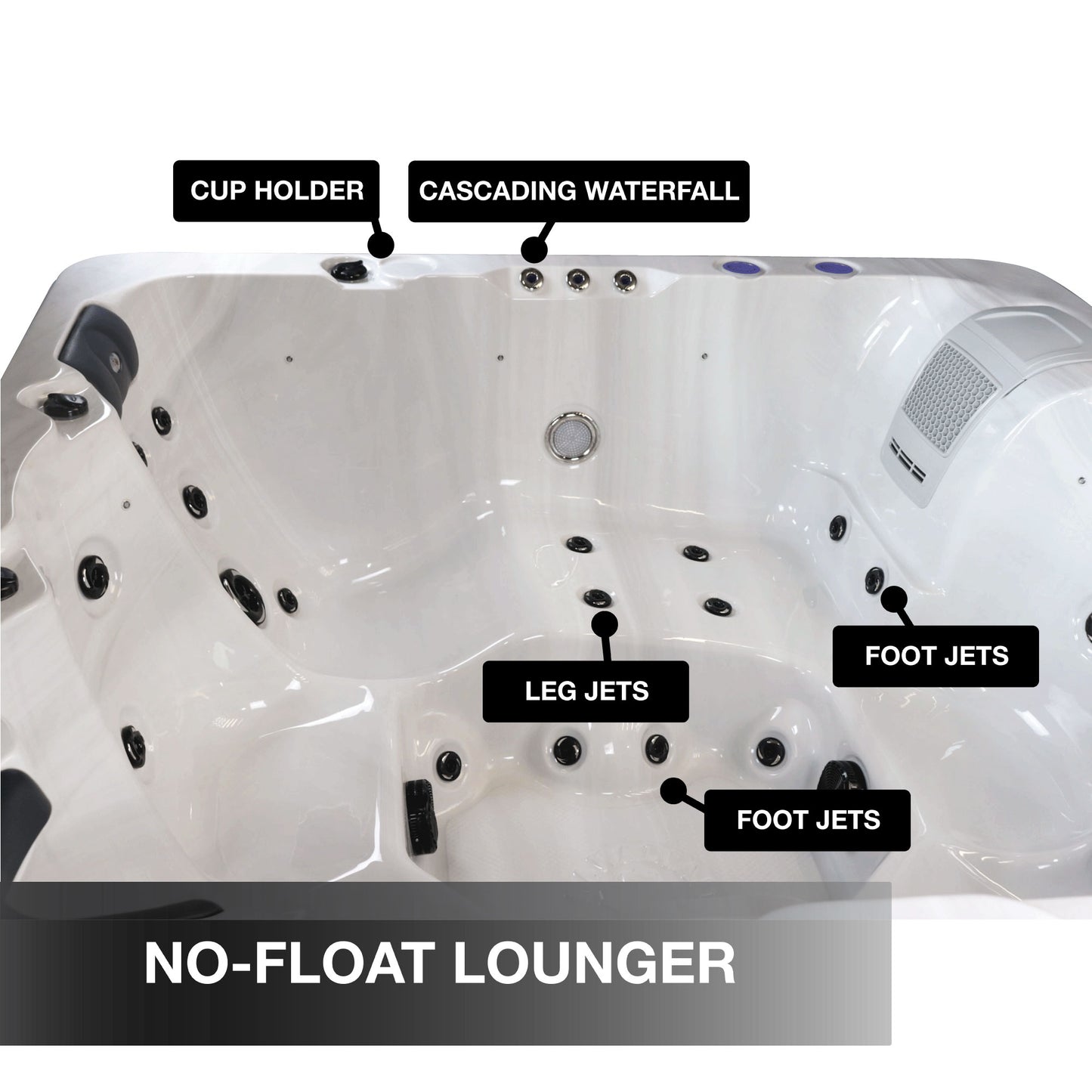Liberty Spas LYS 6000 - Luxury 240V 6 Person Spa
