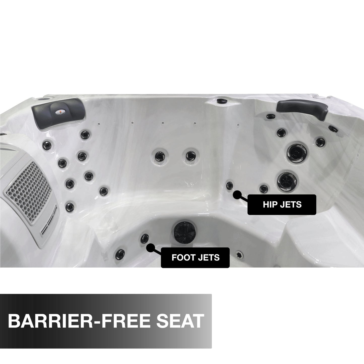 Liberty Spas LYS 7000 - Luxury 240V 7 Person Spa