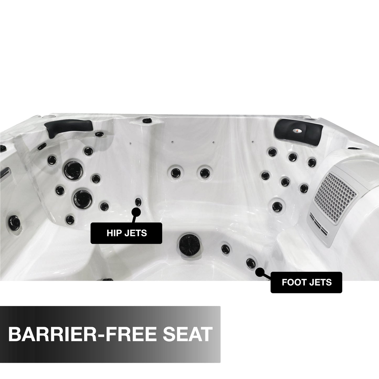Liberty Spas LYS 7000 - Luxury 240V 7 Person Spa